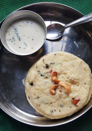 A picture of Rava Pongal.