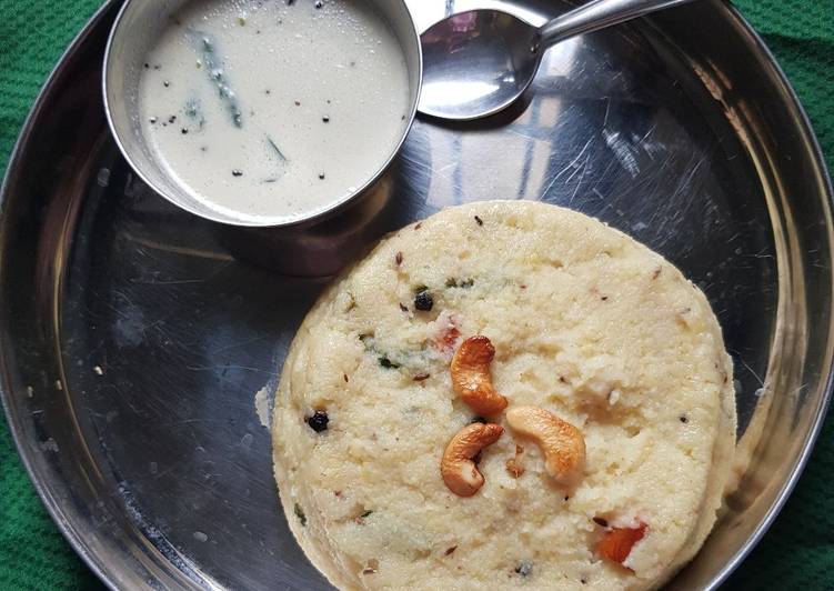 Steps to Make Any-night-of-the-week Rava Pongal