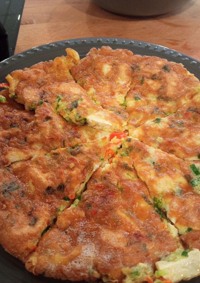 Foto resep Telur Dadar Tahu Pedas
