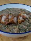 Ginisang Monggo with Crispy Bagnet