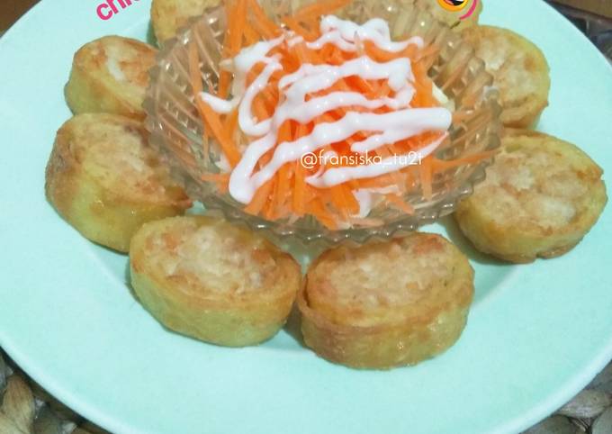 Chicken Egg roll (ala hokben)Kw😁😁