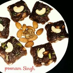 A picture of Date burfi.