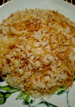 صورة لوصفة أرز بالشعرية
