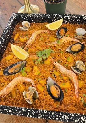 Una foto de Arroz Marinero