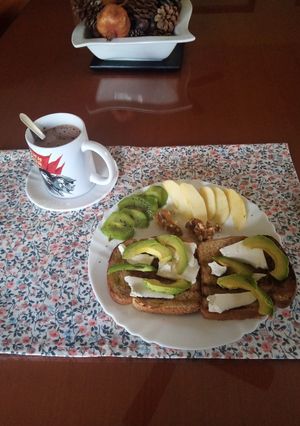 Una foto de Desayuno saludable