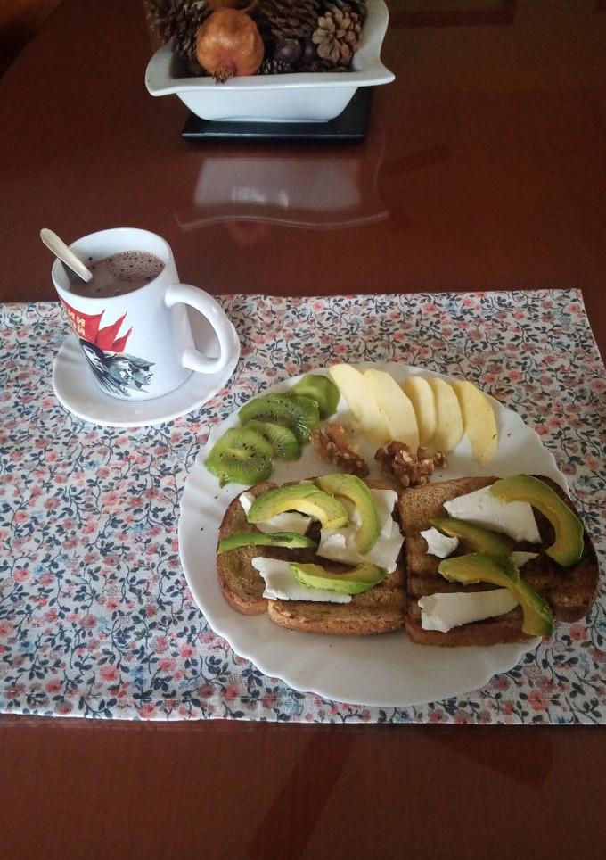 Una foto de Desayuno saludable