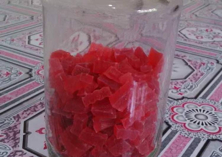 Permen Jelly Bahan mudah ekonomis Gak ribet So simple