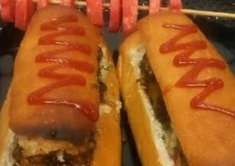 How to Prepare Perfect Tandori Soya chaap hot dog