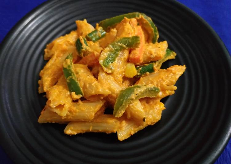 Recipe of Tasty Makhni sauce pasta