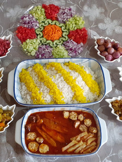 عکسی از دستور خورشت کدو سبز