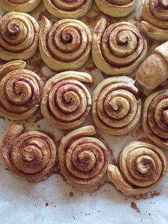 Gyors fahéjas csiga recept fotója