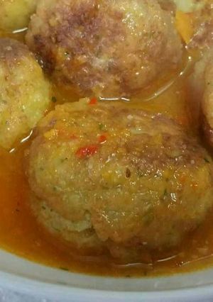Una foto de Albóndigas de merluza