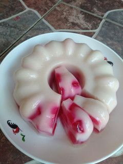 Foto resep Puding Santan Merah Putih