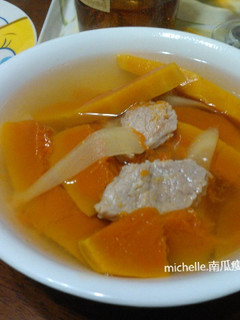南瓜瘦肉湯 的食譜成品照片