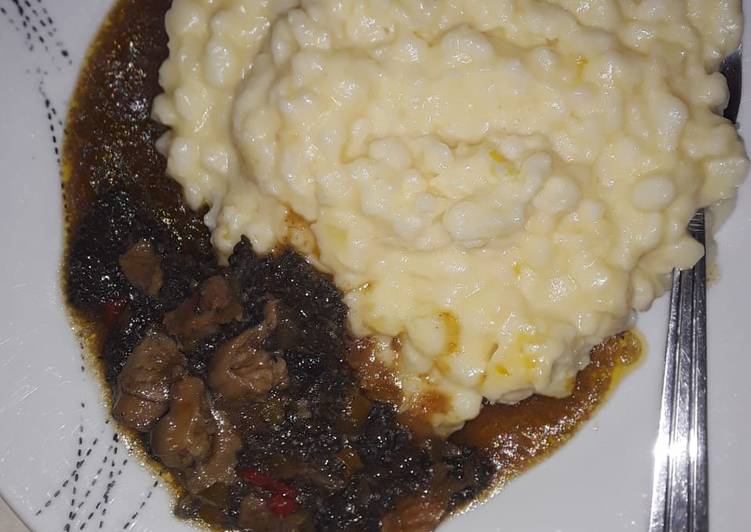 Simple Way to Prepare Quick Samp and Lamb Tripe meat