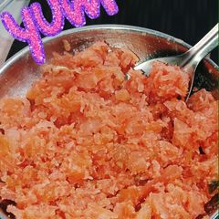 A picture of Raw papaya halwa.
