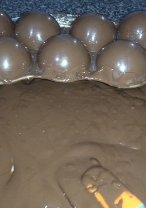 Una foto de Chocolate atemperado para receta Navi-DAT
