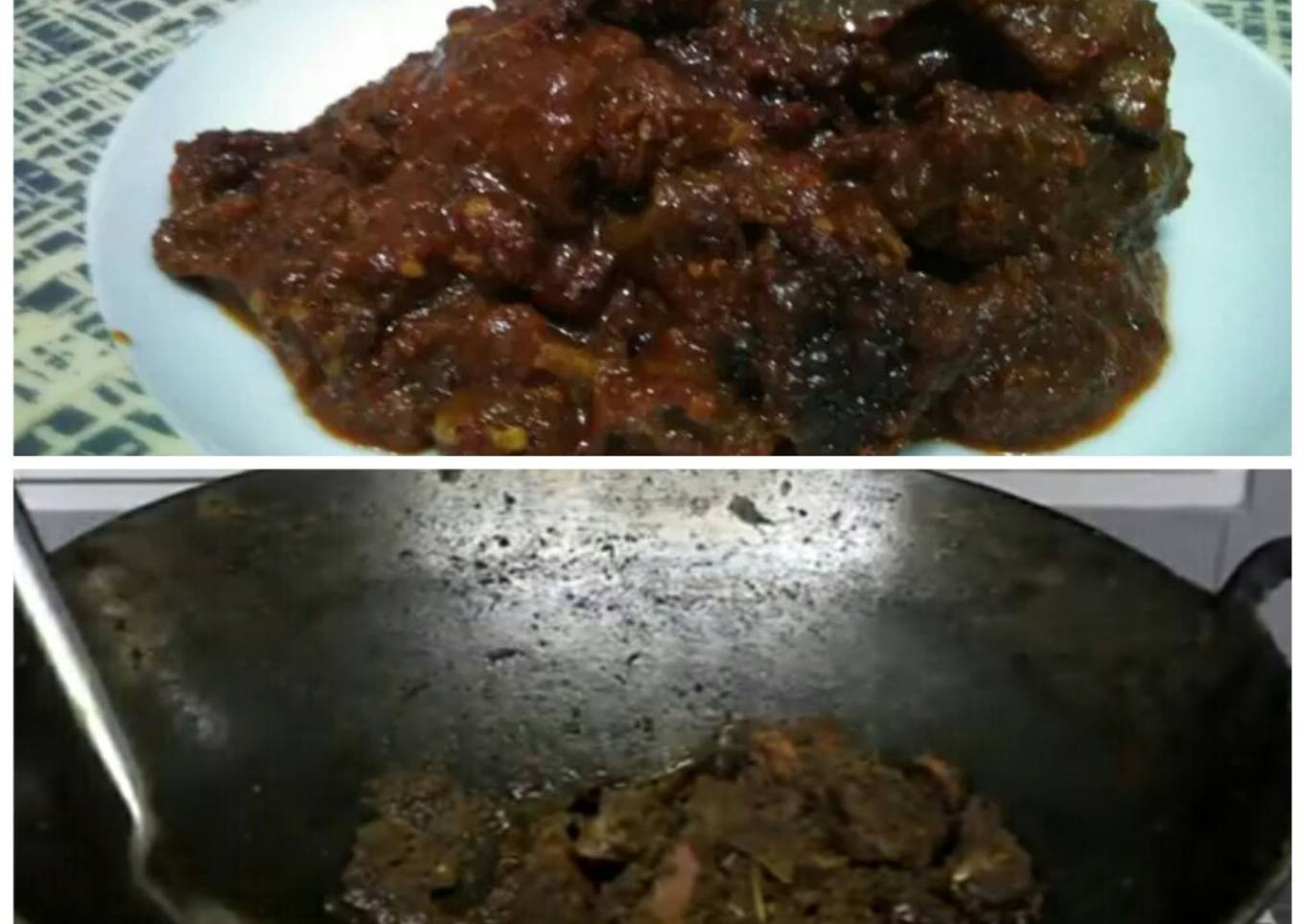 019. Rendang ala padang. Gak pakai ribet. Rasanya nendang