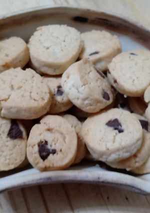 Una foto de Mini galletas con chips de chocolate