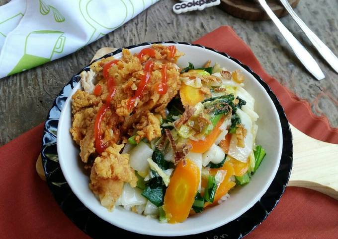 Langkah Mudah untuk Menyiapkan Capcay Rice Bowl Anti Gagal