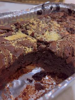 صورة لوصفة براونيز الطحينية السايلة😋