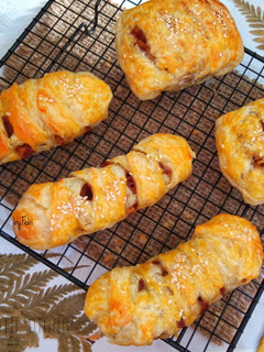 Foto resep Apple Strudel (Puff Pastry)