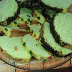 รูปของ Bolu pandan putih telur