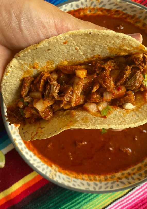 Una foto de Birria de res