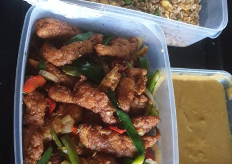 Recipe of Super Quick Homemade Salt and Chilli Chicken