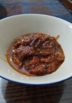 টমেটোর চাটনি রেসিপির প্রধান ছবি