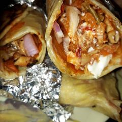 A picture of Chicken mayo frankie.