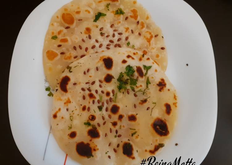 Easiest Way to Make Super Quick Homemade Flaxseeds Kulcha / Alsi Kulcha