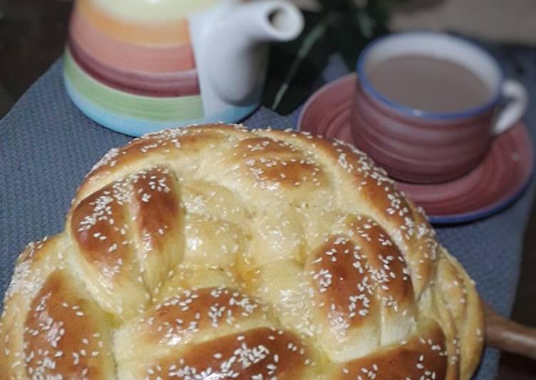 Resep Challah Bread – Braided Bread Anti Gagal