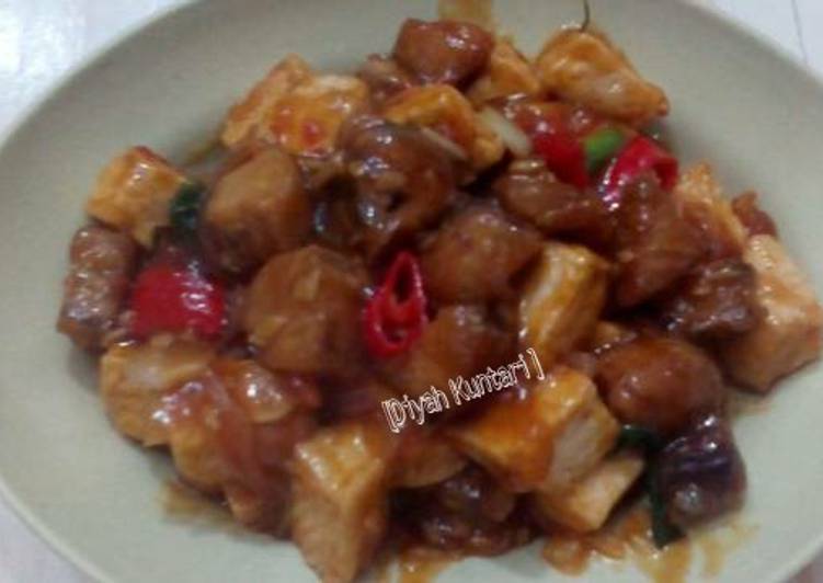 Tongseng Ikan Tuna & Tahu