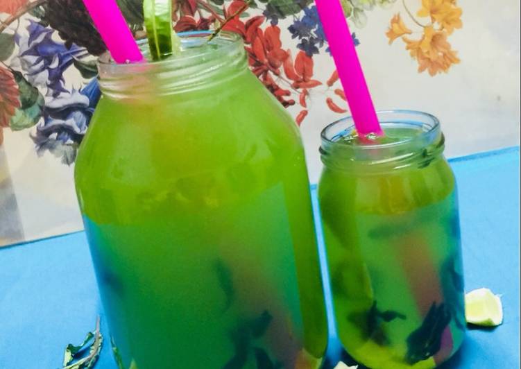 How to Prepare Homemade ????+????+mint drink