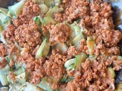 Une photo de mascarpone courgette
