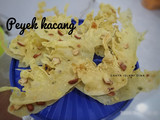 Peyek kacang renyah simple
