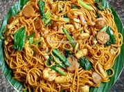 Gambar mie goreng seafood