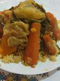 Corn Couscous with Vegetables