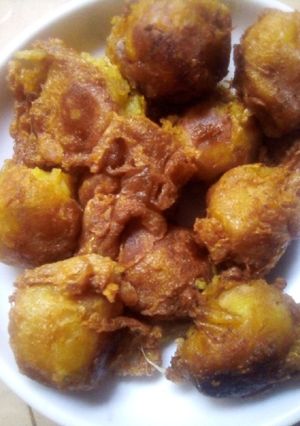 A picture of Sweet potatoes Ball.