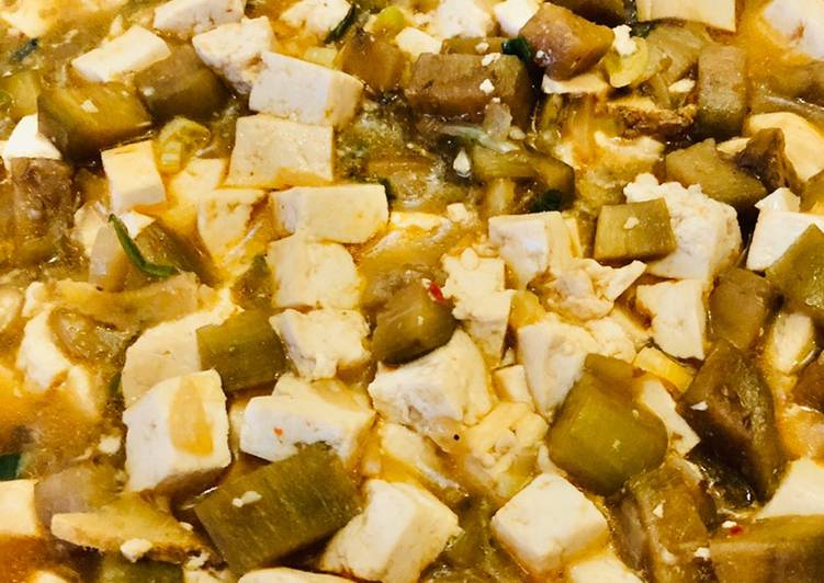 Resep: Mapo Tofu Egg Plant yang Lezat