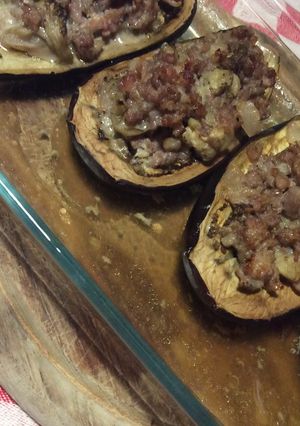 Une photo de Aubergines Farcies