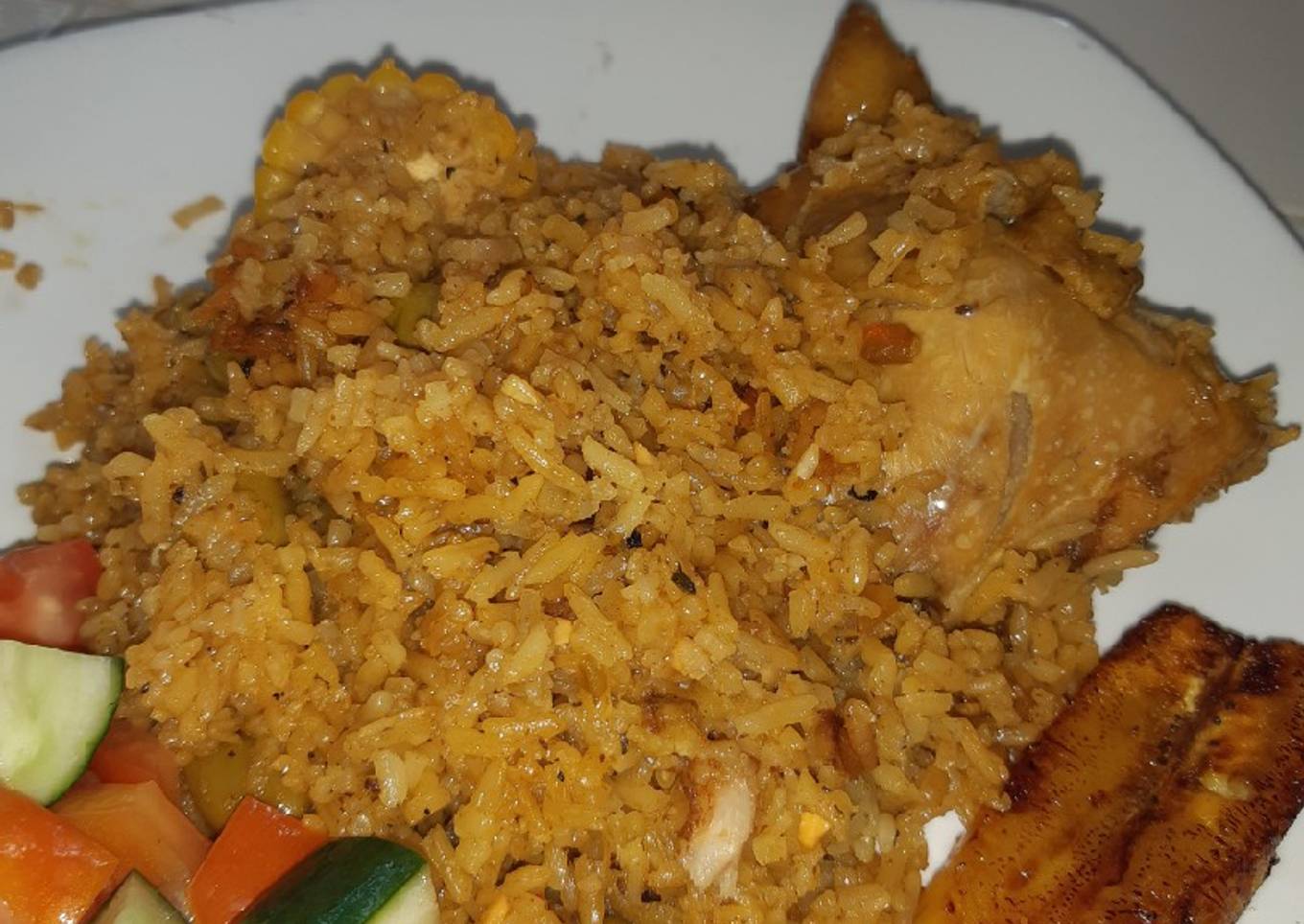 Arroz con pollo, receta de mi madre😋🤤