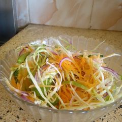 A picture of Vegetable salad#festivecontestmombasa.