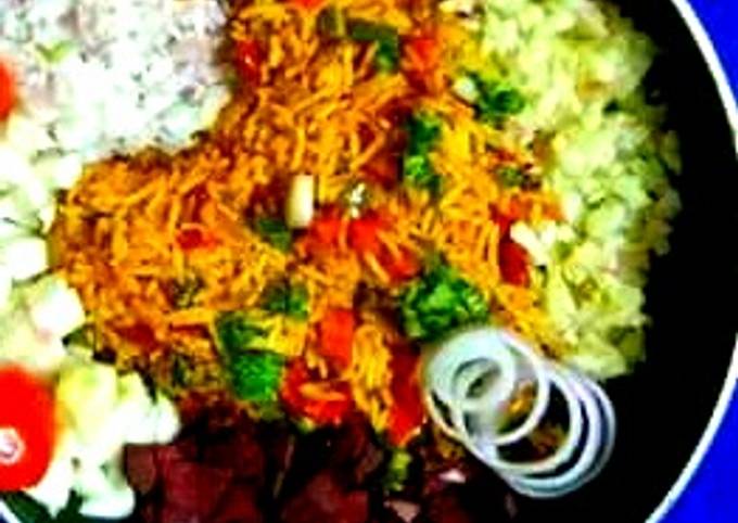 Mumbai Street Tawa Pulao Recipe