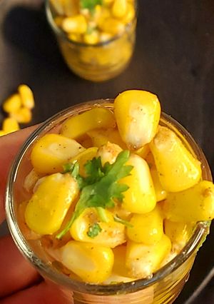 A picture of Masala Corn.