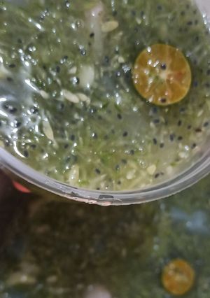 Foto resep Es timun leci nata de coco