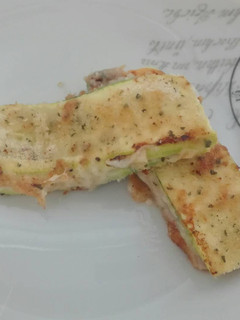 Una foto de Libritos de calabacín con jamón y queso