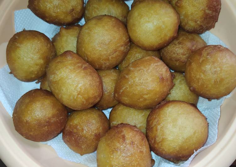 Simple Way to Make Homemade Special puff-puff