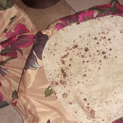 A picture of Soft chapati or roti.